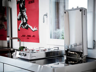 ALPES - LIBERI IN CUCINA, ALPES INOX ALPES INOX Cocinas: Ideas, imágenes y decoración