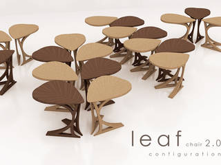 Leaf Chair, Architettura Creativa_architecture and Interior design Architettura Creativa_architecture and Interior design حديقة داخلية