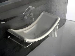 Lavabo S, DiciannoveDieciDesign DiciannoveDieciDesign Baños modernos Cerámico