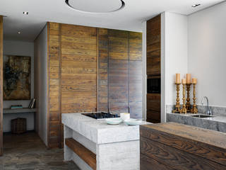 House 01, Hyde Park Salas de estar modernas por Daffonchio & Associates Architects Moderno