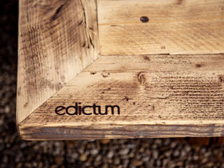 coffee table, edictum - UNIKAT MOBILIAR edictum - UNIKAT MOBILIAR Rustic style living room