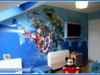 Murales en habitaciones infantiles, CAMPU.NET CAMPU.NET Nursery/kid’s room