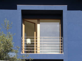 Le case blu a Tremilia. Siracusa, Vincenzo Latina Architetti Vincenzo Latina Architetti Ruangan