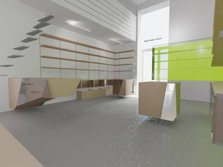 Studies for a Stationary Shop, gianluca milesi architecture gianluca milesi architecture Commercial spaces