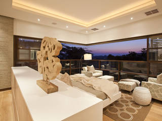 SGNW House, Metropole Architects - South Africa Metropole Architects - South Africa モダンスタイルの寝室