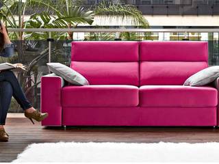 SOFA MOD. TUKALI, LA CANTARERIA MUEBLES Y DECORACION LA CANTARERIA MUEBLES Y DECORACION Ruang Keluarga Modern