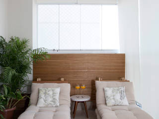 APARTAMENTO MOFARREJ, Decorare Studio de Arquitetura Decorare Studio de Arquitetura Balcones y terrazas de estilo moderno