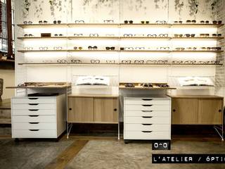 Óptica L'Atelier, Space Maker Studio Space Maker Studio Commercial spaces Offices & stores