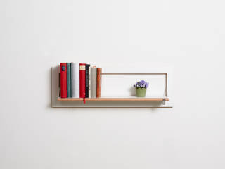 Fläpps Shelf 80x27x1 - ​The Slim One, AMBIVALENZ AMBIVALENZ Место для хранения Фанера