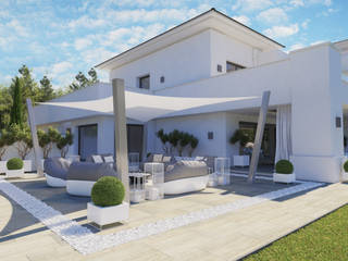 Doñana Sotogrande, Ark Arquitectos Ark Arquitectos 모던스타일 정원