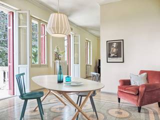 HOME STAGING PER VILLA SUL LAGO MAGGIORE, Boite Maison Boite Maison Comedores de estilo ecléctico