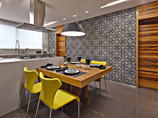 LA Apartment, David Guerra Arquitetura e Interiores David Guerra Arquitetura e Interiores モダンな 家