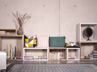 Cube Modulschrank, PURE Wood Design PURE Wood Design Salones escandinavos