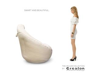 HELIUM armchair - COMFORT AND STYLE, CREATON design CREATON design Salon moderne