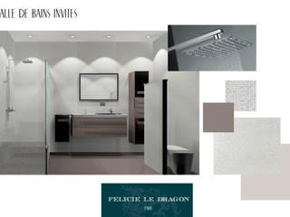 Luxury Bathroom, Félicie le Dragon Félicie le Dragon Moderne badkamers