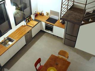 Rénovation Loft Montreuil., Grazia Architecture Grazia Architecture Industrial style kitchen