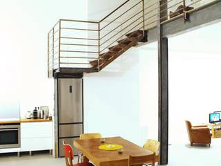 Rénovation Loft Montreuil., Grazia Architecture Grazia Architecture Cozinhas industriais