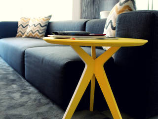 Pinkit, side table homify Minimalist living room MDF side table,coffee table,end table,Accessories & decoration