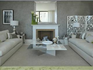 Estoril Luxury Show Apartment, Tereza Prego Design Tereza Prego Design モダンな 家