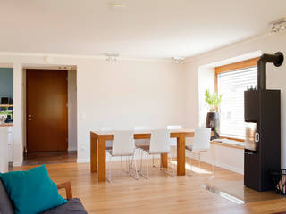 'Haus 4K' - Einfamilien-Wohnhaus , in_design architektur in_design architektur Modern Dining Room