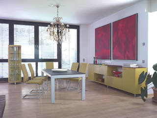 stretch... edle Rundvitrinen für alle Wohnberiche, die COLLECTION die COLLECTION Modern living room