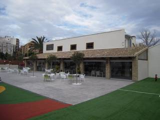 Restaurante Mas Blayet y Tosca Llar Club, garcia de leonardo arquitectos garcia de leonardo arquitectos Espacios comerciales