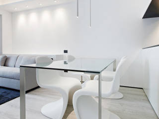 #1 Dream Apartment #Milano, Arch. Andrea Pella Arch. Andrea Pella غرفة السفرة