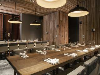 Sonora Grill Prime Insurgentes, PASQUINEL Studio PASQUINEL Studio Rustic style dining room