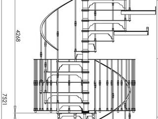 Chidea in ferro ossidato , h-project.it h-project.it Industrial style houses