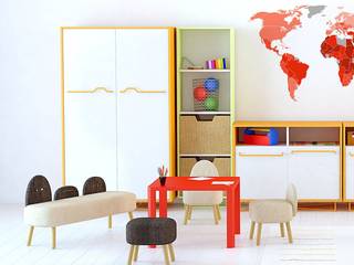 Dormitorios infantiles y juveniles, Ociohogar Ociohogar Nursery/kid's roomDesks & chairs