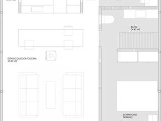 PROTOTIPO DE VIVIENDA UNIFAMILIAR PREFABRICADA, CON JURGEN VAN WEERELD I KARIN GIESBERTS, DMP arquitectura DMP arquitectura 現代房屋設計點子、靈感 & 圖片