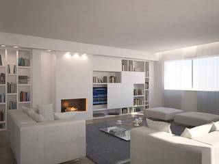 LIGHT - Living VILLA GFL - , Studio Frasson Studio Frasson Minimalist living room