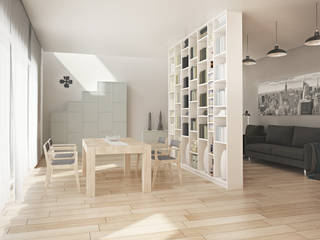 homify Modern Dining Room MDF White Accessories & decoration