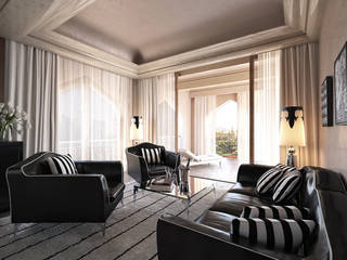 Visionnaire - Interior, ENGRAM STUDIO - Virtual Sets portfolio ENGRAM STUDIO - Virtual Sets portfolio Classic style living room