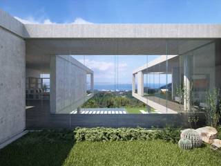 Proyecto 3D de una villa, Realistic-design Realistic-design Casas de estilo moderno