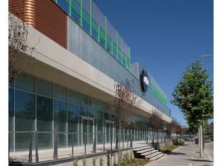 Centro deportivo EKKE, Pallejà-León Arquitectes SLP Pallejà-León Arquitectes SLP Fitnessruimte