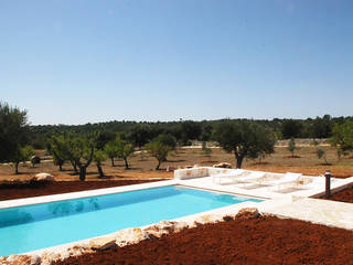 Trullo Chiobbica, PAOLA REBELLATO ARCHITETTO PAOLA REBELLATO ARCHITETTO Casas de estilo rural