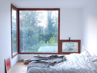 Extension en bois d'une maison à Uccle, KARBON' KARBON' Maisons originales