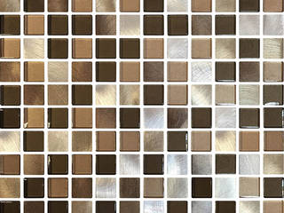 Glass Mosaic Tiles, The London Tile Co. The London Tile Co. Dinding & Lantai Modern