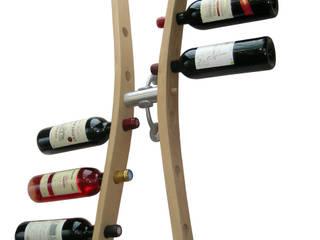 accessoire de stockage pour le vin, Douelledereve / Eco design construction Douelledereve / Eco design construction Wijnkelder