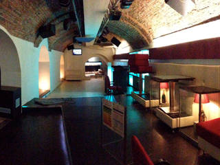 Discorestaurant Vogue, stefano gazzola stefano gazzola Commercial spaces