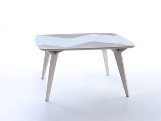 Lambro Table, Andrea Casati Design Andrea Casati Design Scandinavian style dining room