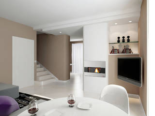 Design di interni., Albini Architettura Albini Architettura Modern Houses