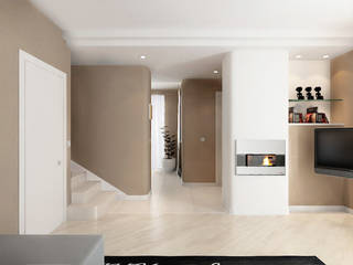 Design di interni., Albini Architettura Albini Architettura Modern Houses