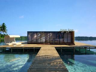 Perspectivas 3D – Haar Spa , Realistic-design Realistic-design Modern spa