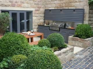 Urban Courtyard for Entertaining, Bestall & Co Landscape Design Ltd Bestall & Co Landscape Design Ltd Modern Garden