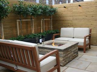 Urban Courtyard for Entertaining, Bestall & Co Landscape Design Ltd Bestall & Co Landscape Design Ltd Сад