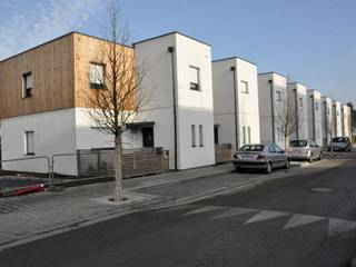 Rue Wagner - LILLE - 2013 - "21 Logements individuels", Bertrand Danel Architecte Bertrand Danel Architecte الغرف