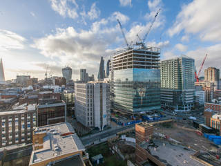 View from the Altitude Building, East London Datography Espaços comerciais