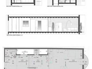 Rehabilitación apartamento en Gracia, EM_DEPLO EM_DEPLO Будинки